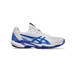 Giày Tennis Asics Nam Chính hãng - SOLUTION SPEED FF 3 - Màu Trắng/Xanh | JapanSport 1041A438-100